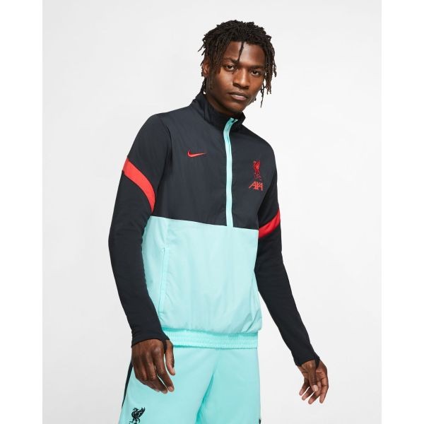 LFC Nike Mens Black Woven Track Jacket