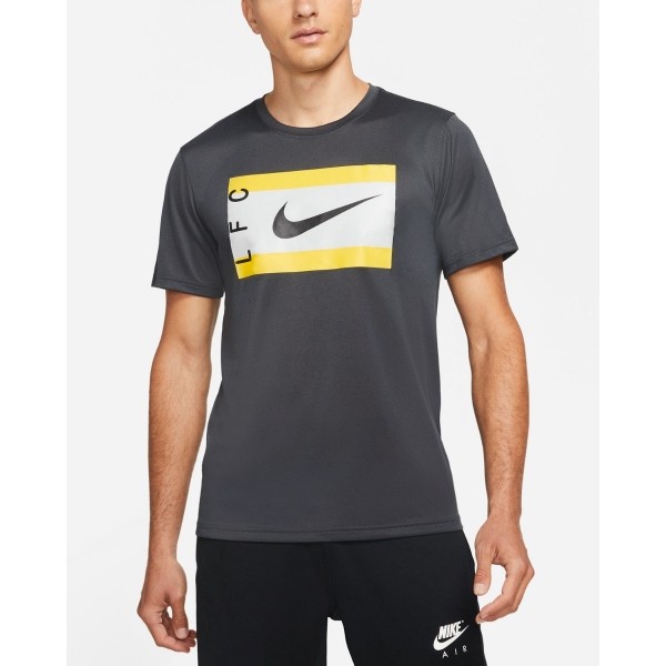 LFC Nike Mens Grey Poly Tee