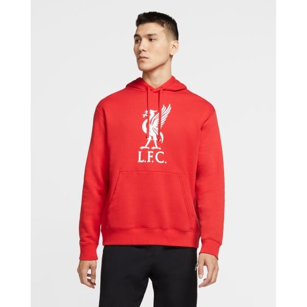 LFC Nike Mens Red Club Hoodie