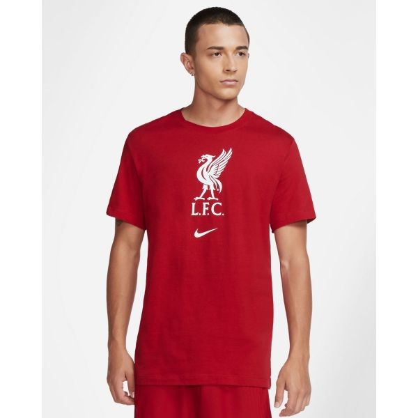 Nike | Liverpool Pre Match Shirt 2021 2022 Mens | Licensed Short Sleeve Performance T-Shirts 