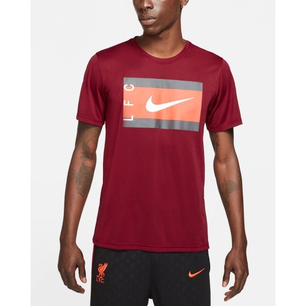 LFC Nike Mens Red Poly Tee