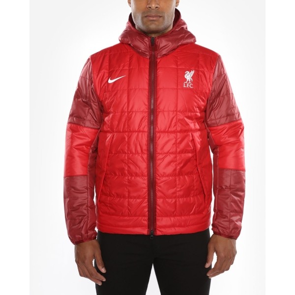 LFC Nike Mens Red Synthetic Fill Jacket