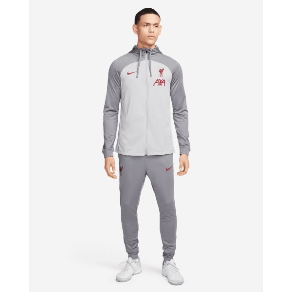 LFC Nike Mens TRG Strike Tracksuit 22-23 White-Grey