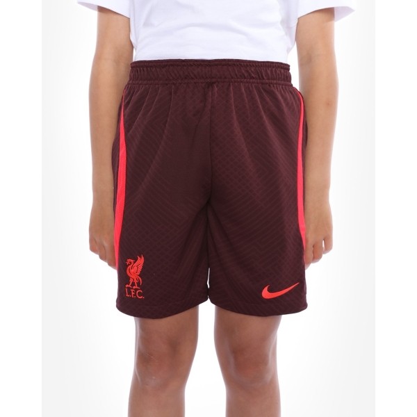 LFC Nike Older Kids Burgundy Strike Shorts 22/23