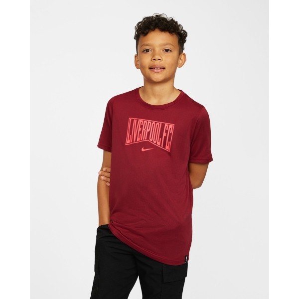 LFC Nike Older Kids Team Red Legend Tee 22/23