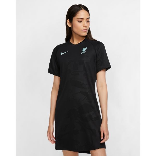 nike shirt dress black