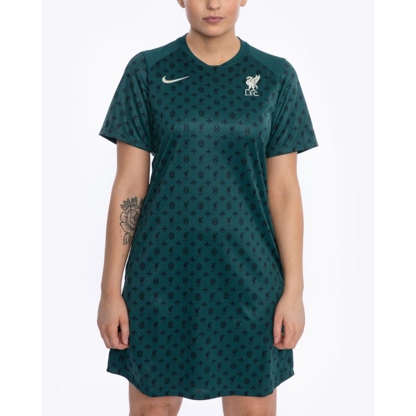 LFC Nike Womens Teal Jersey Dress