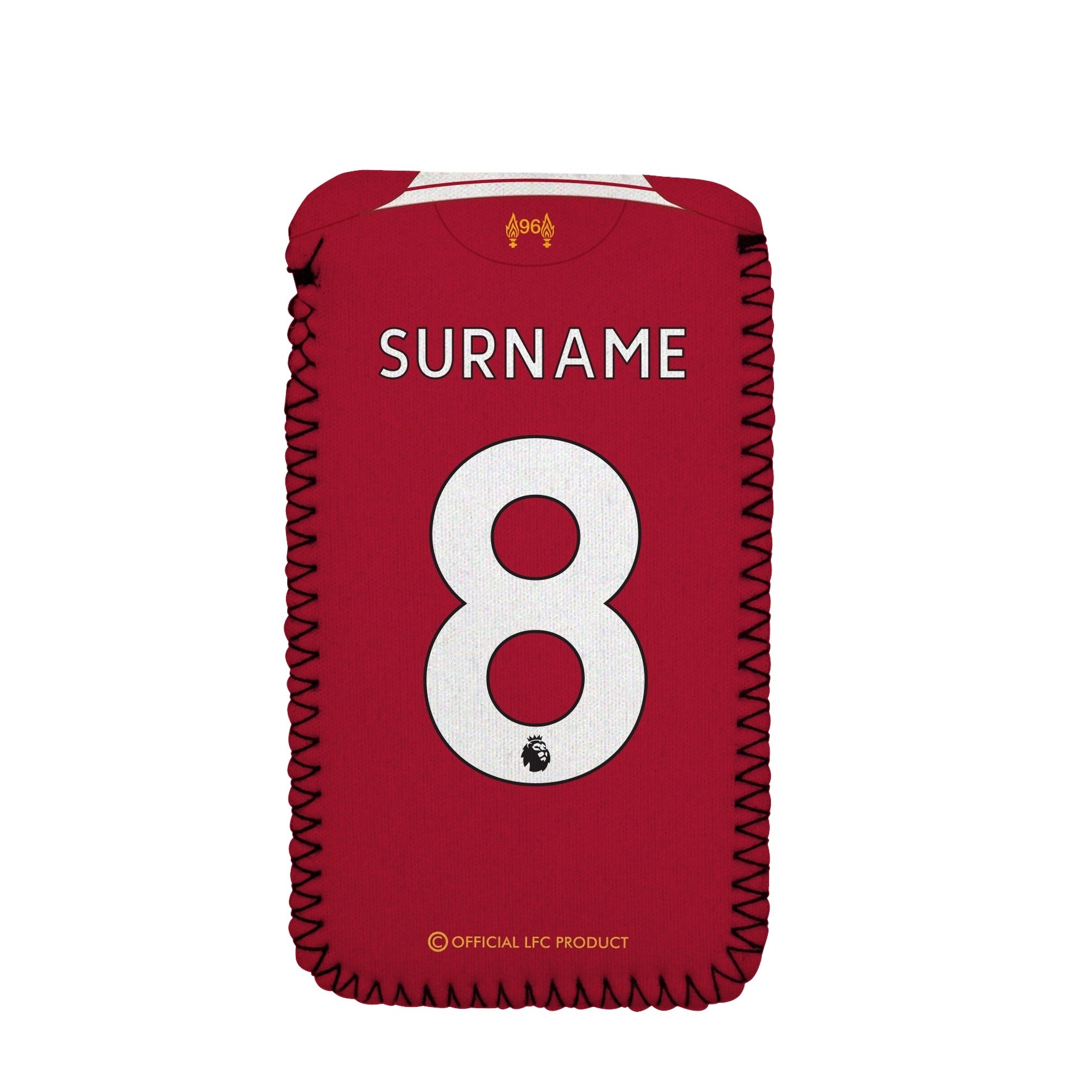 LFC Personalised Home Phone Sleeve 17/18
