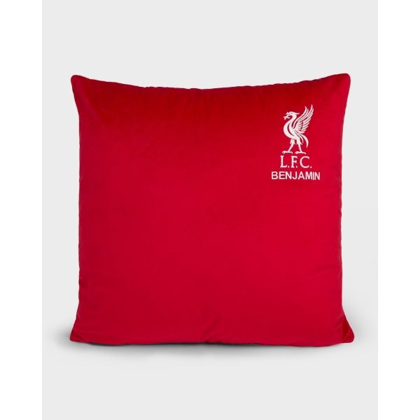 LFC Personalised Liverbird Cushion