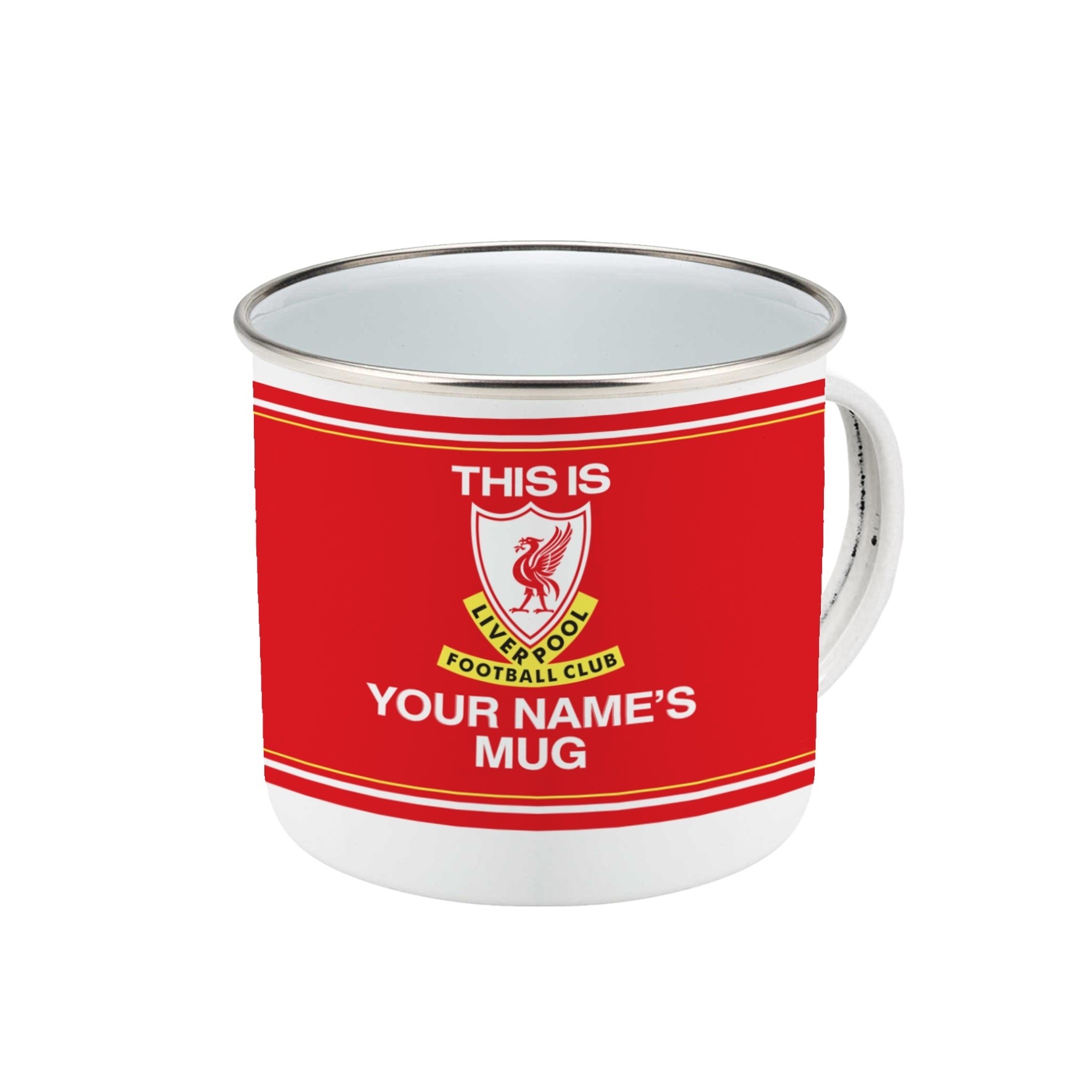 LFC Personalised TIA Enamel Mug