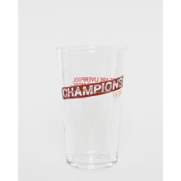 LFC Premier League Champions 19-20 Pint Glass