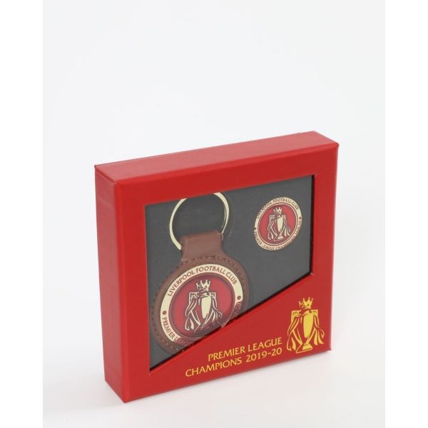 LFC Premier League Champions 19/20 Keyring & Pin