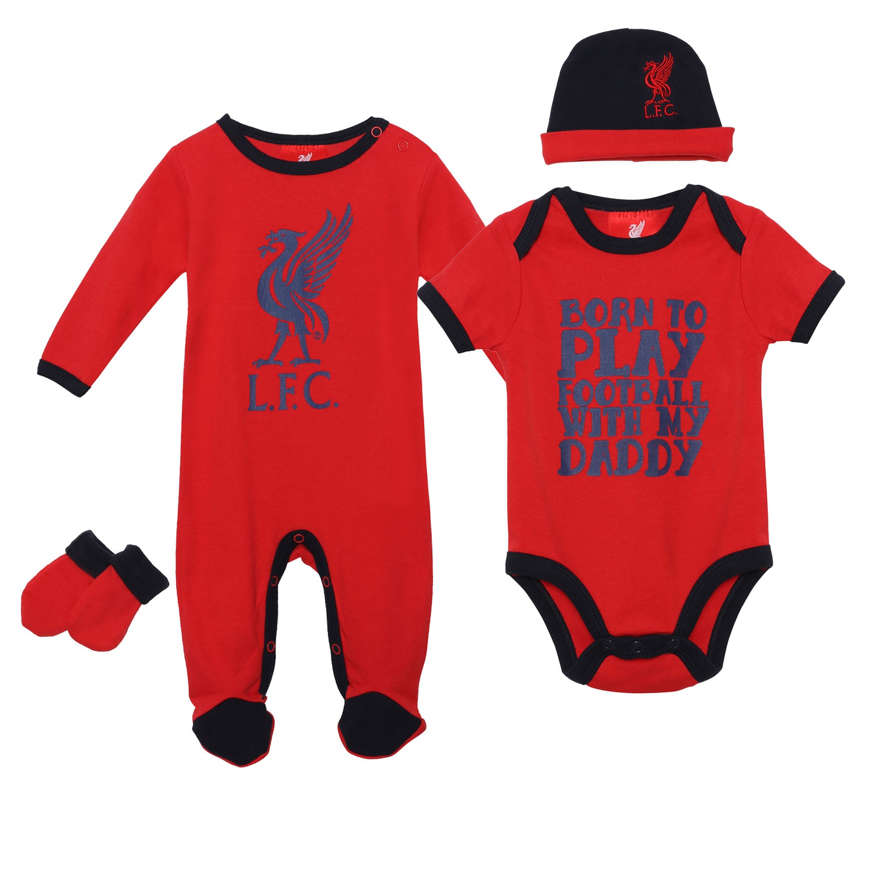 LFC Red Baby 4 Piece Set