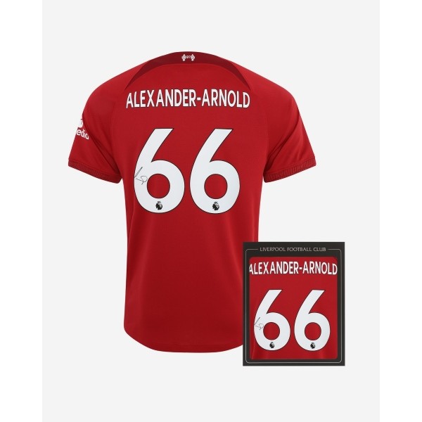 LFC Signed 22-23 Alexander-Arnold Boxed Shirt
