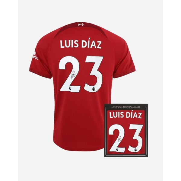 LFC Signed 22-23 Diaz Boxed Shirt