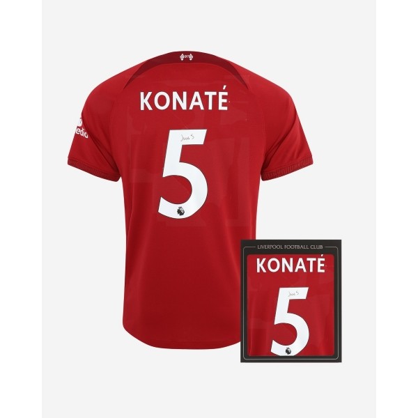 LFC Signed 22-23 Konate Boxed Shirt