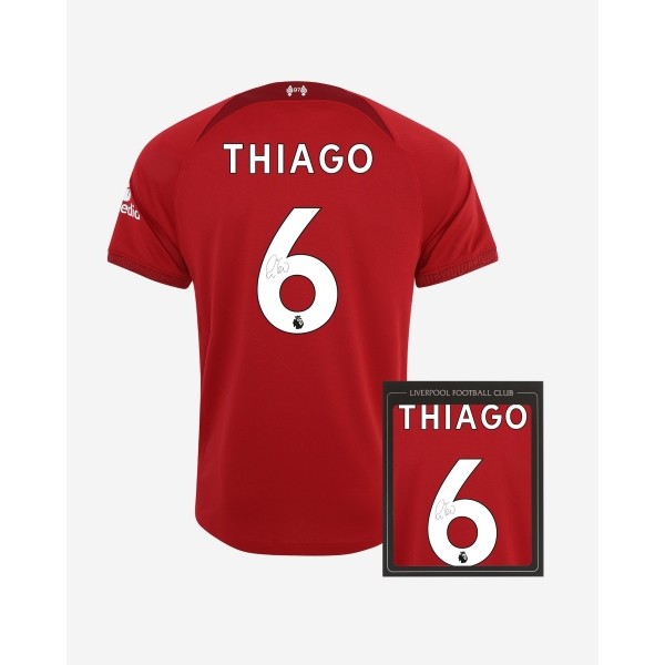 LFC Signed 22-23 Thiago Boxed Shirt