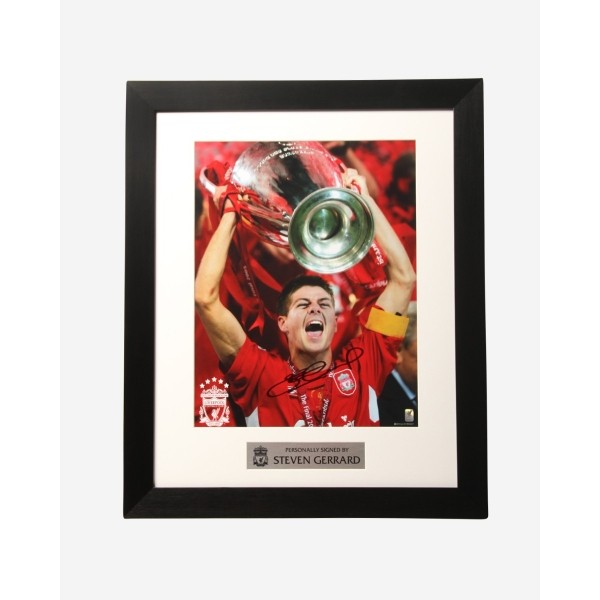 LFC Signed Gerrard Image