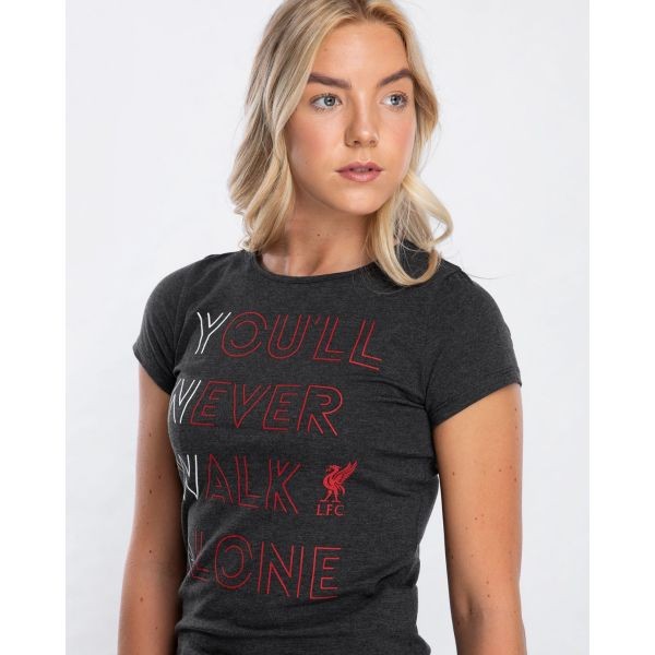 LFC Womens Charcoal Marl You’ll Never Tee