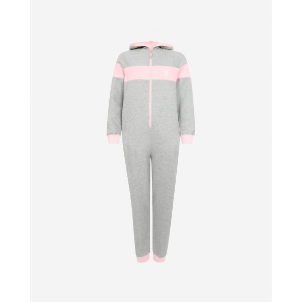 LFC Womens Grey/Pink Onesie