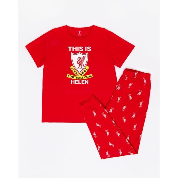 LFC Womens Personalised This Is Anfield Pyjamas