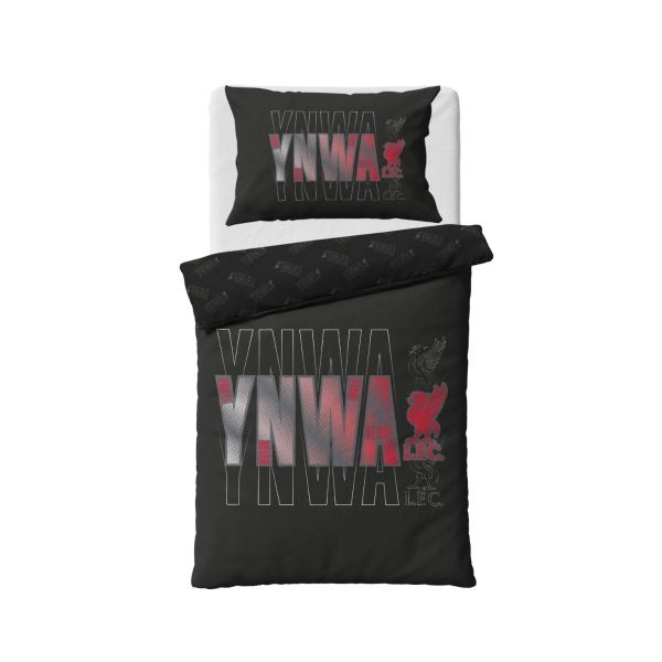 LFC YNWA Single Duvet Set Black