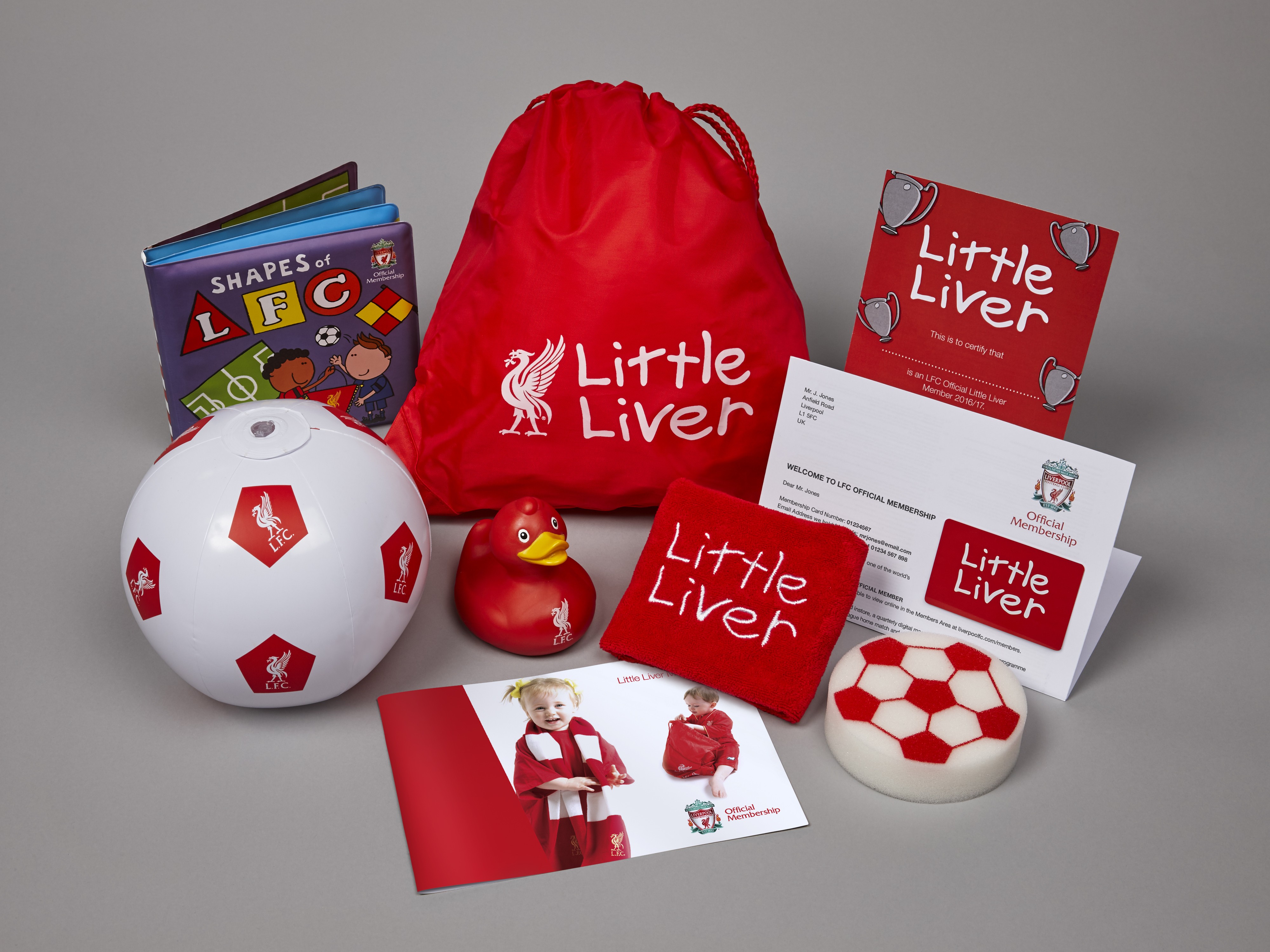 Liverpool FC Little Liver Membership Voucher