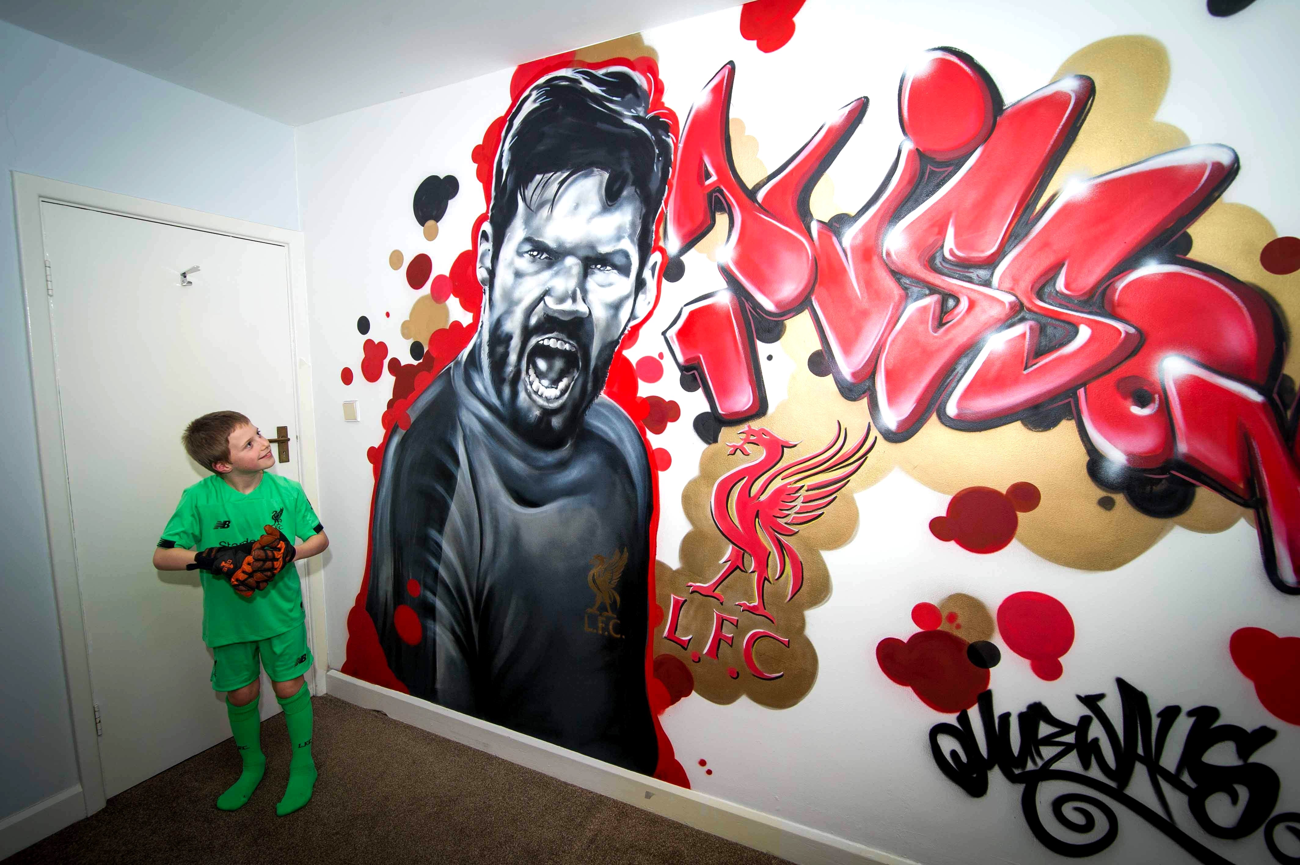 Liverpool FC Street Art by MurWalls