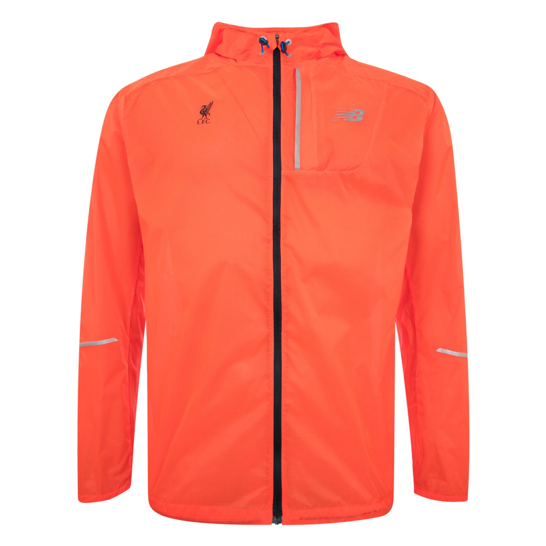 New Balance Mens Orange Lite Packable Jacket