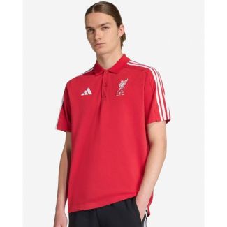 LFC adidas Mens 25/26 DNA Polo Red
