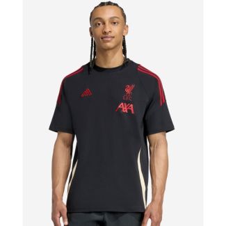 LFC adidas Mens 25/26 Domestic Training Tee Black