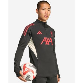 LFC adidas Mens 25/26 Domestic Training Top Black