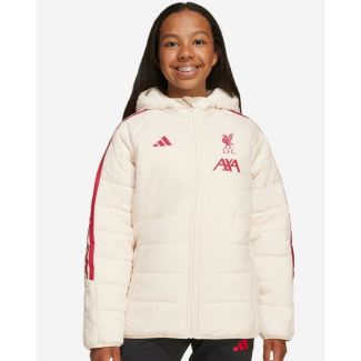 LFC adidas Youth 25/26 Puffa Jacket White