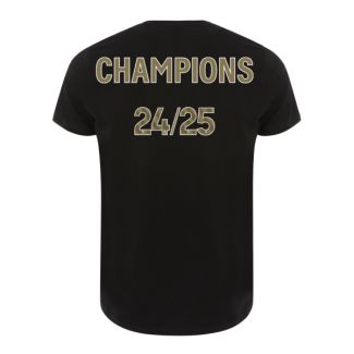 LFC Adults Champions 24/25 Tee Black