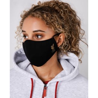 LFC Adults Shaped Black Face Cover