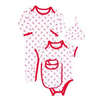 LFC Baby 4 Piece White Set