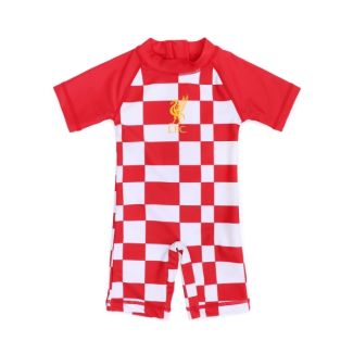 LFC Baby Check Swim Suit Red