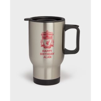LFC Crest Personalised Travel Mug
