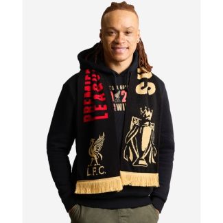 LFC EPL Champions 24/25 Scarf Black