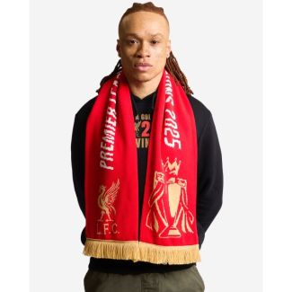 LFC EPL Champions 24/25 Scarf Red
