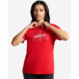 LFC EPL Champions 24/25 Women's Tee Red