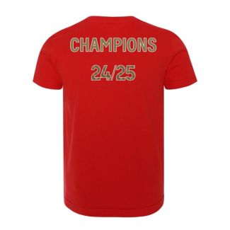 LFC Juniors Champions 24/25 Tee Red
