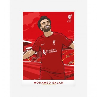LFC Mo Salah A2 Print 22-23