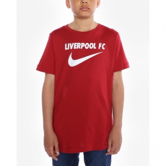 LFC Nike Kids Tough Red Swoosh Tee 22/23