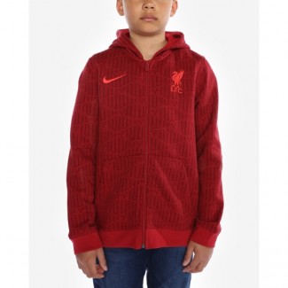LFC Nike Kids Tough Red Zip Hoodie 22/23