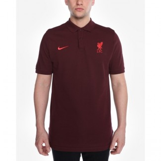 LFC Nike Mens Burgundy Polo 22/23
