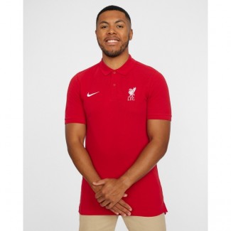 LFC Nike Mens Gym Red Polo 22/23