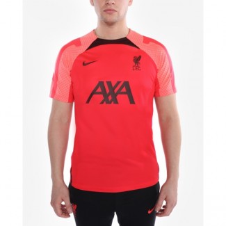 LFC Nike Mens Siren Red Strike Short Sleeve Top 22/23