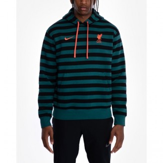 LFC Nike Mens Teal Fleece Club Hoodie