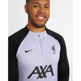 LFC Nike Mens Zip Long Sleeve Drill top 22-23